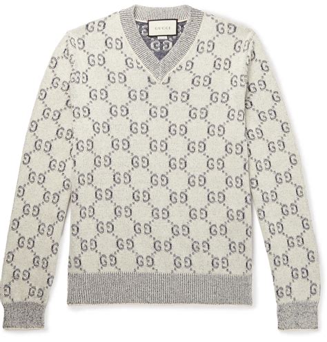 gucci gray sweater|gucci sweater price.